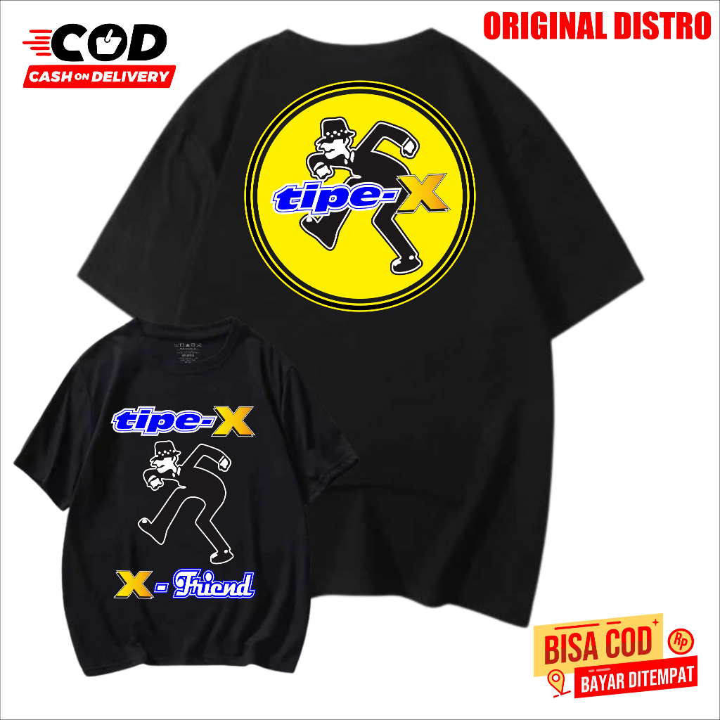 KAOS SKA BAND TIPE X / X FRIEND DISTRO - KAOS DISTRO PRIA