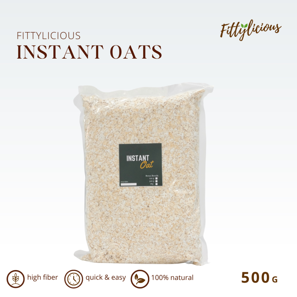 

Ay00! Rolled Oat 500gr / Instant Oat 500gr