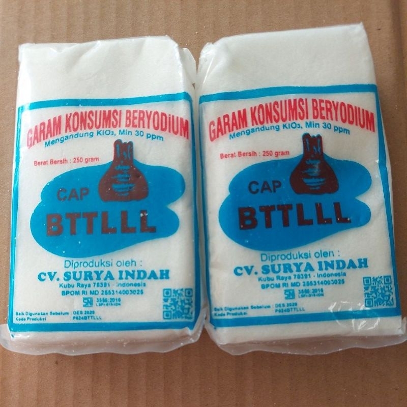 

Garam BTTLL Konsumsi Beryodium 250 g