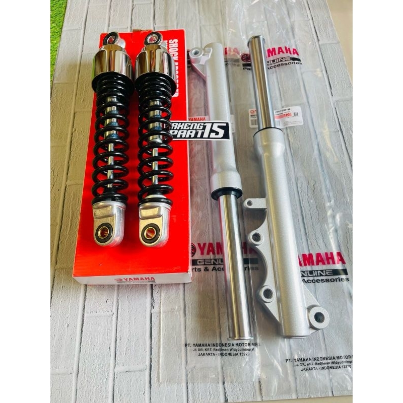 Paket Shockbreker 5TP+As Shock Tabung Jupiter z lama/Jupiter z Burhan/Vega r lama/Crypton/Fizr ygp