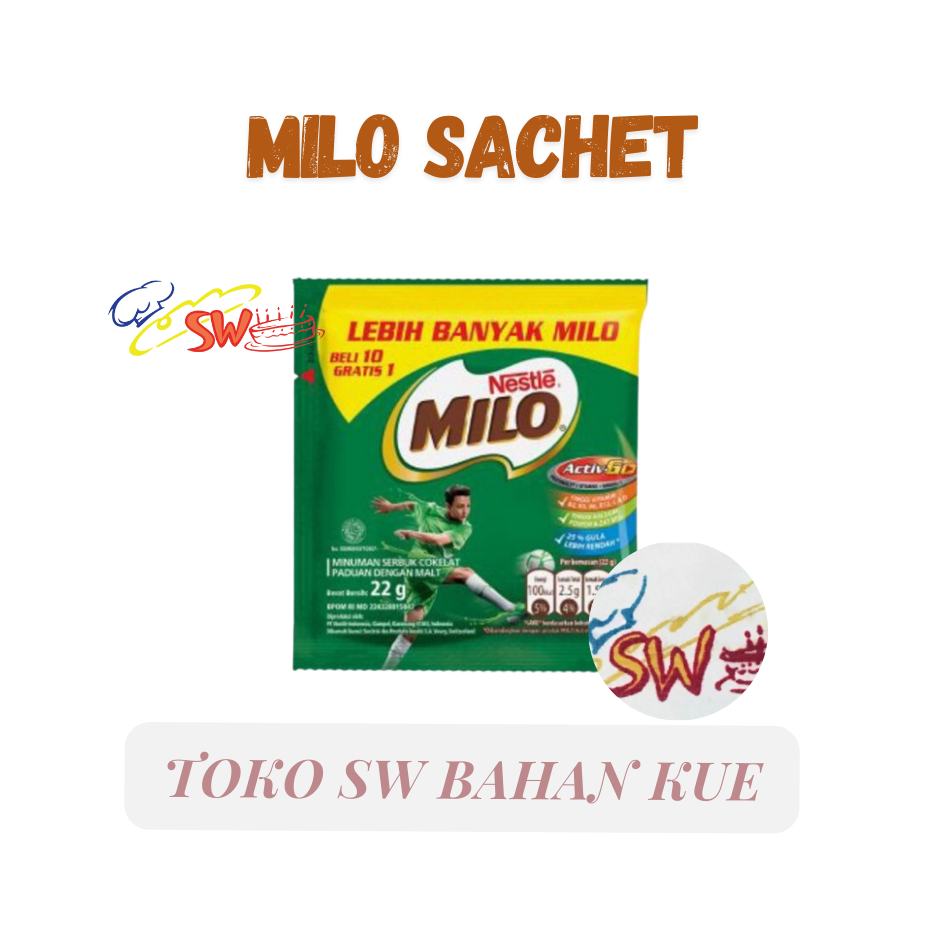 

MILO SACHET 22 GR