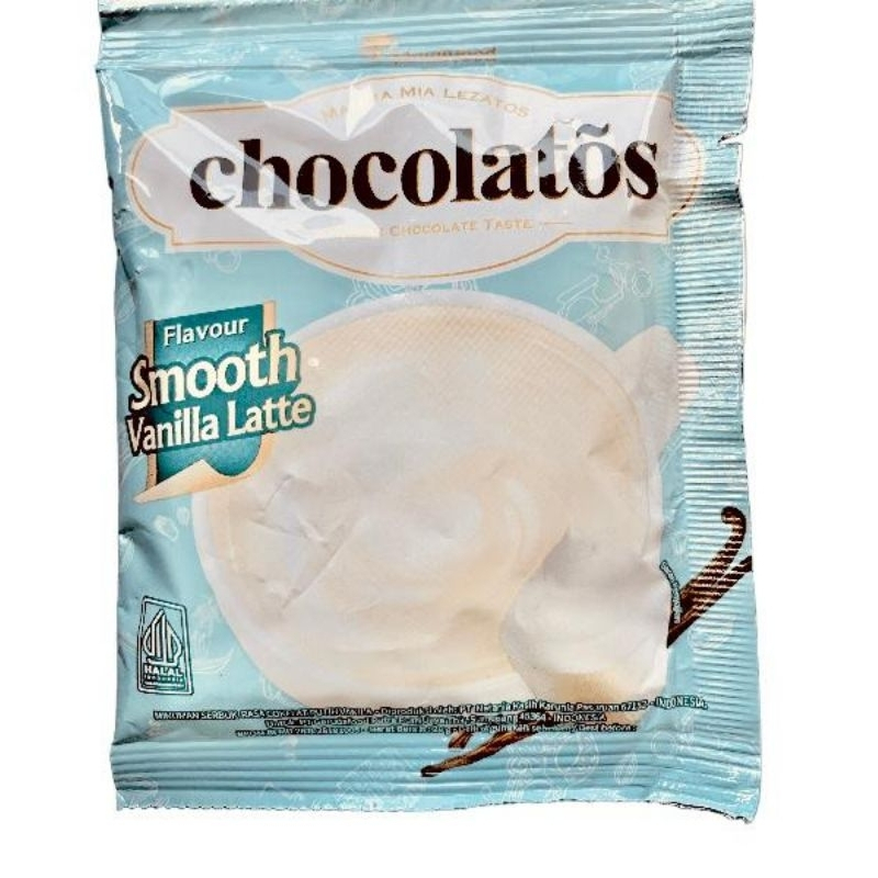 

Chocolatos Drink Vanilla Latte Renceng isi 10 Sachet