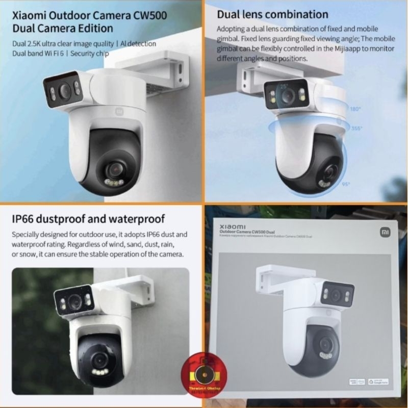CCTV Xiaomi CW500 Smart iP Outdoor Camera
