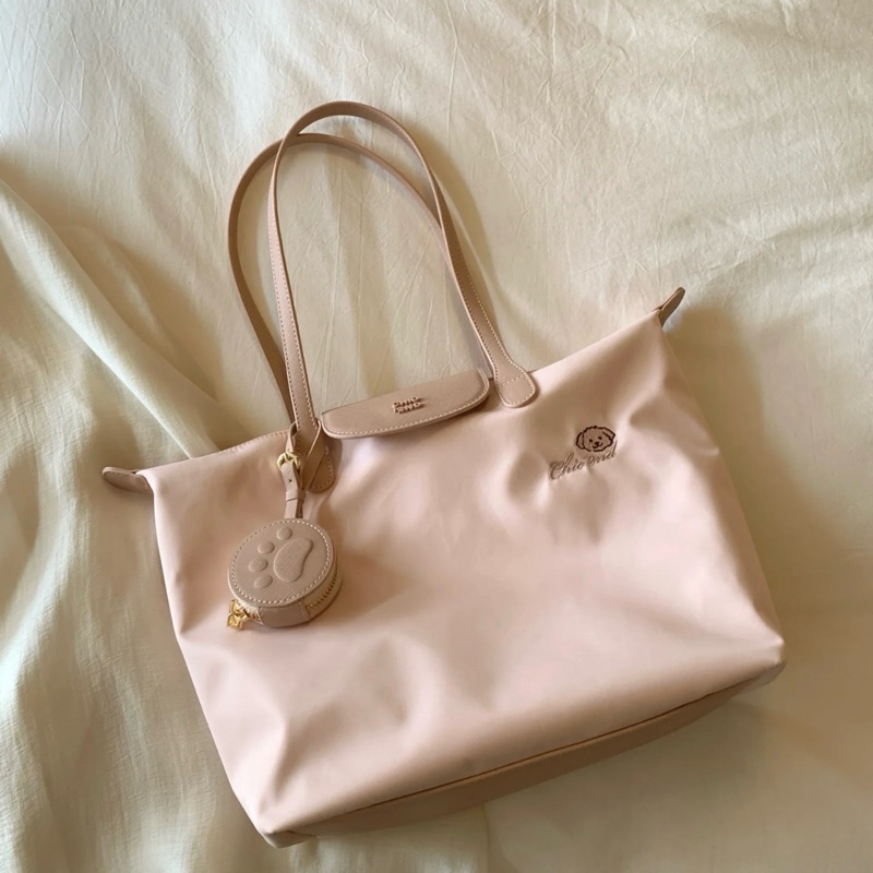 Chio2nd Nylon Totebag free pouch