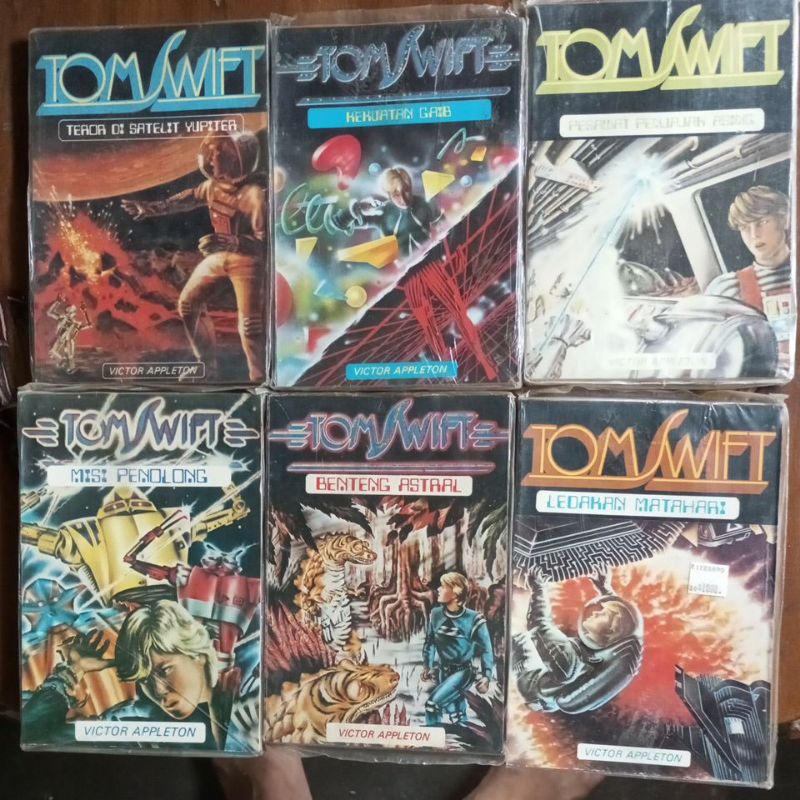 Buku Novel Jadul Tom Swift By Victor Appleton Indira Bahasa Indonesia