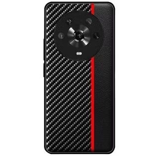 Honor Magic 4 Pro Premium Carbon Fiber Leather Case