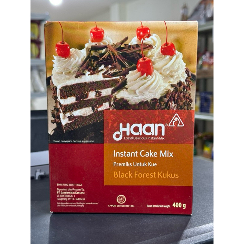 

Haan Black forest kukus 400gr
