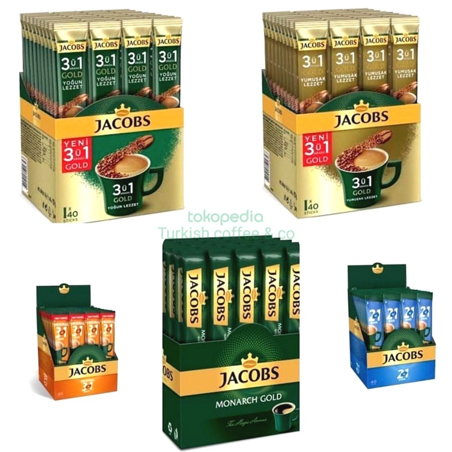 

| SACHET | JACOBS COFFEE | PREMIUM INSTAN COFFEE | GERMANY - TURKI | - ORIGINAL 3 IN 1