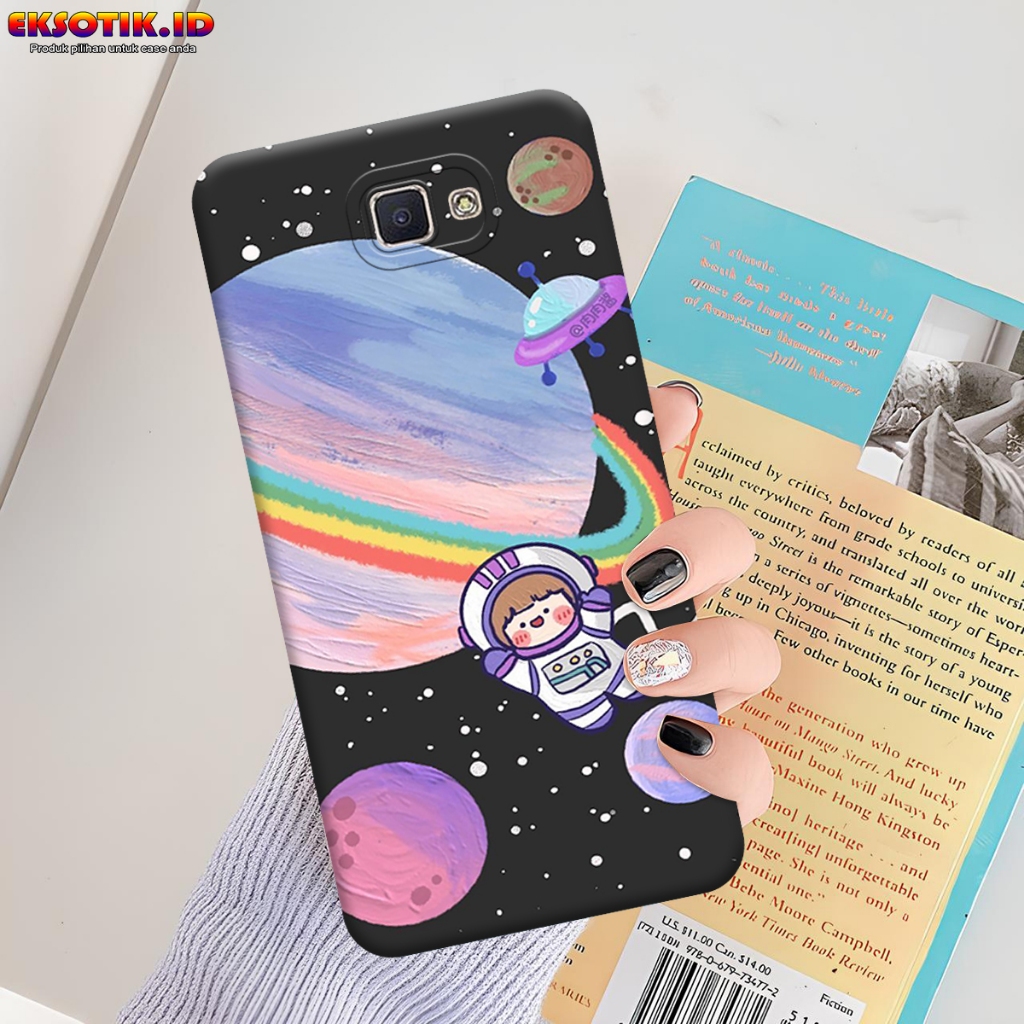 Case SAMSUNG J7 PRIME - Eksotik.id - Casing SAMSUNG J7 PRIME - Case ASTRONAUT - Skin Handphone - Sil