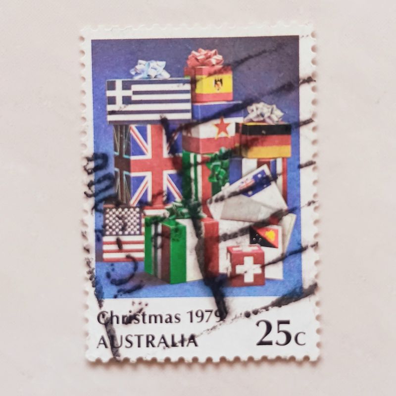 

(AD) Perangko Australia 1979 Christmas 1979 - Letters & Parcels 25 cent Used
