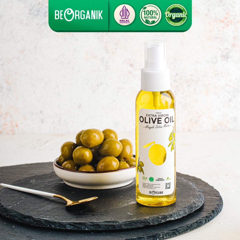 

Extra Virgin Olive Oil 100ml - Minyak Zaitun Murni Beorganik
