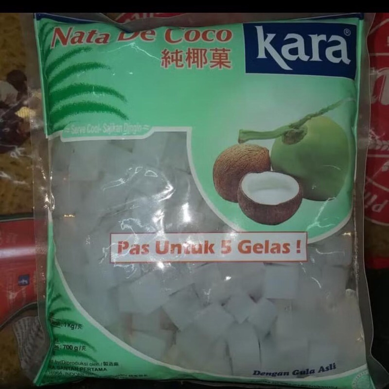

NATA DE COCO KARA SARI KELAPA 1 KG