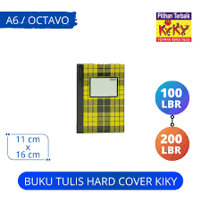

BUKU HARD COVER OKTAVO /A6 200 KIKI