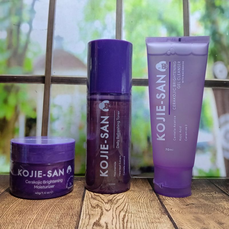 PAKET KOJIE SAN MOISTURIZER,TONER & CLEANSER BPOM ORIGINAL