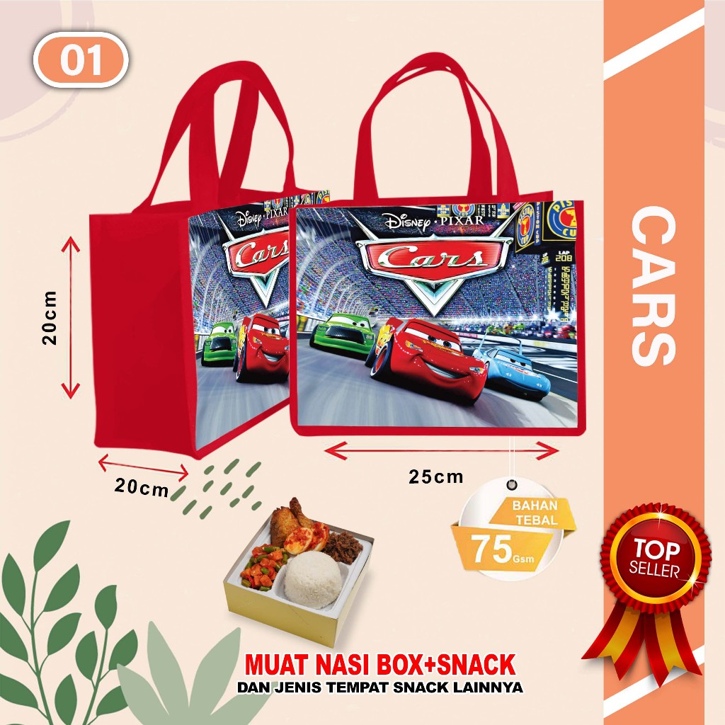 

Tas Ultah CARS 01 Goodie Bag Souvenir Ulang Tahun