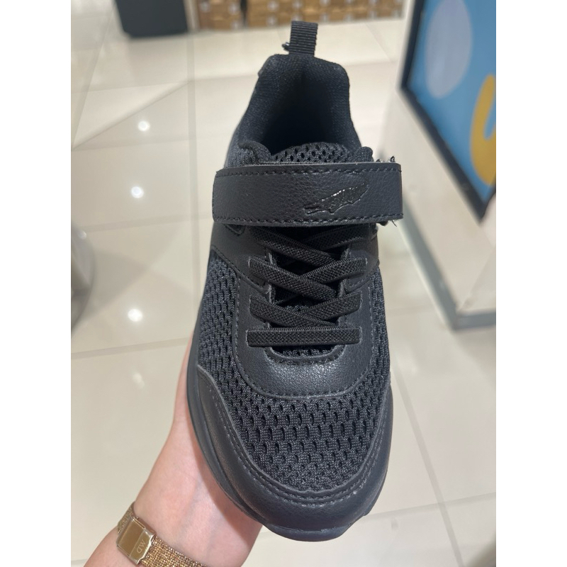 sepatu anak crocodile hitam ori