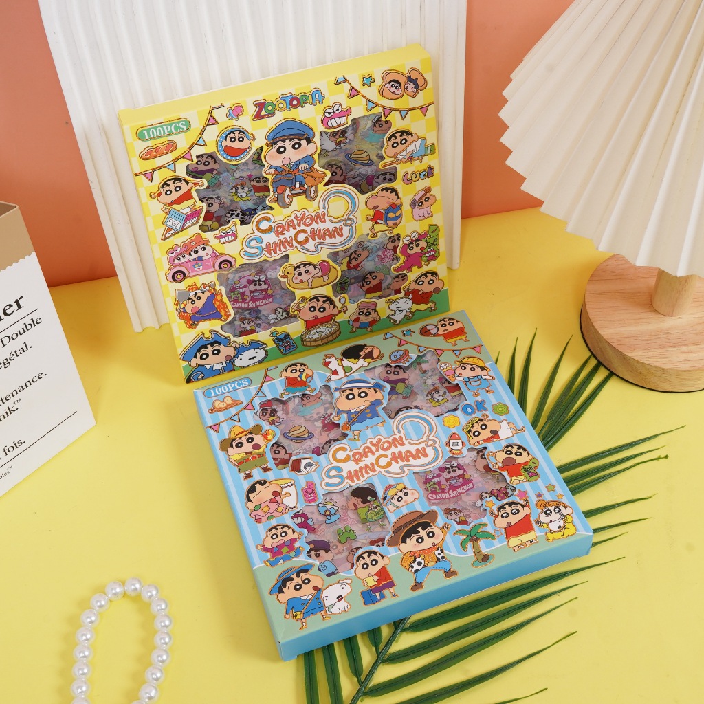 

{Crayon Shinchan} Sticker Anti Air (isi +- 100 pcs) Karakter Crayon Shinchan
