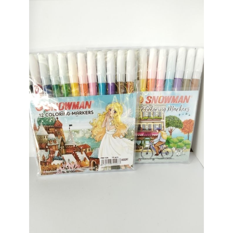 

SPIDOL WARNA SNOWMAN 12 WARNA BISA COD BAYAR DITEMPAT