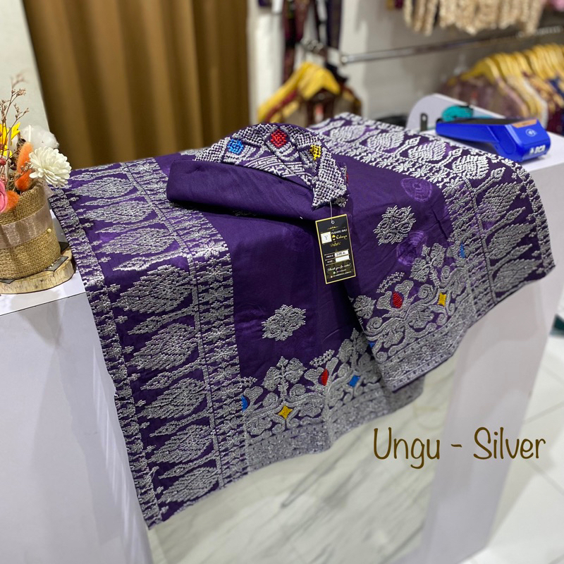 Set Couple Bordir Asli Jumputan | Set Kamen Couple Jumputan | Kamen Couple Jumputan