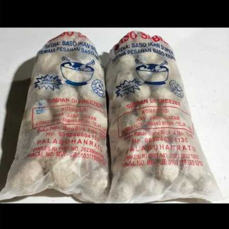 

Baso ikan pelabuhan ratu baso sabar ukuran besar