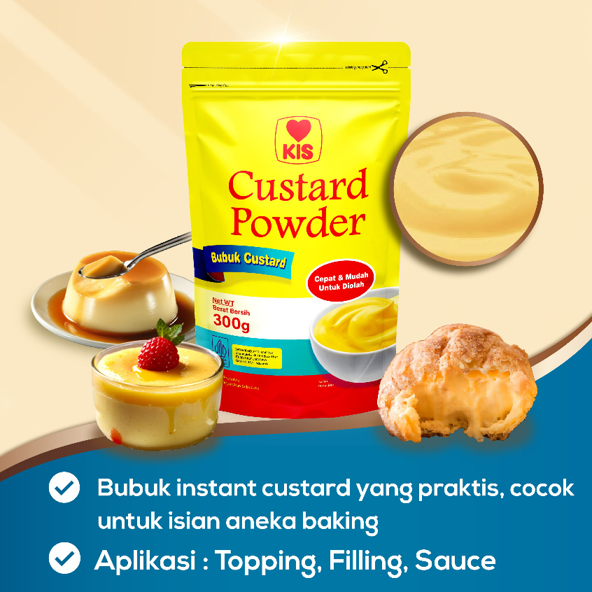 

CUSTARD POWDER KIS 300GR