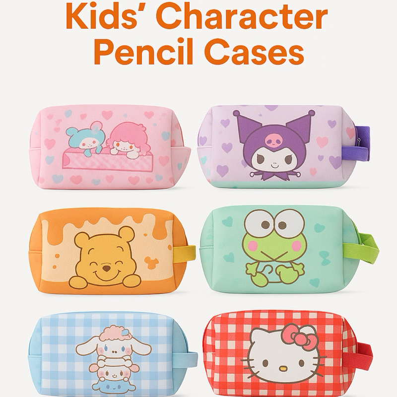 

(kiara) 01 Pouch Karakter Lucu Serbaguna - Tempat Pensil & Kosmetik Imut Banget!