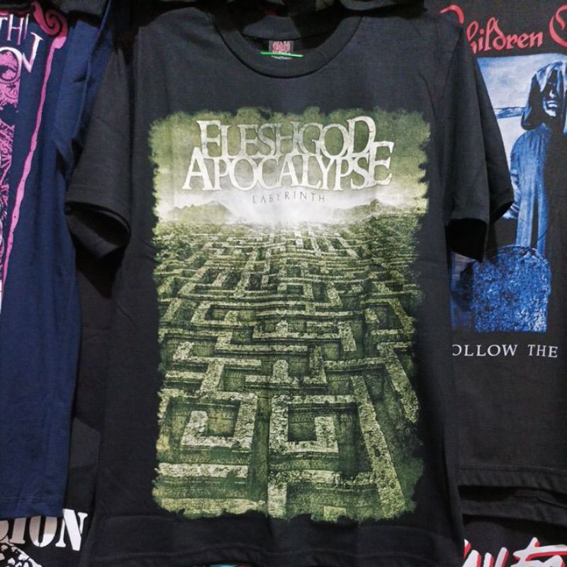 TSHIRT METAL FLESHGOD APOCALYPSE LABYRINTH