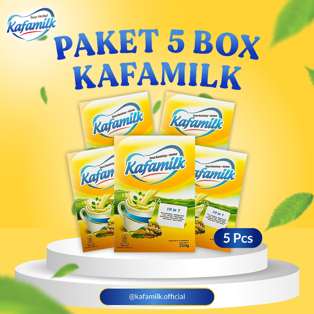 

KAFAMILK - SUSU KAMBING ETAWA KAFAMILK ASLI ATASI NYERI SENDI, TULANG, GERD DAN KOLESTROL