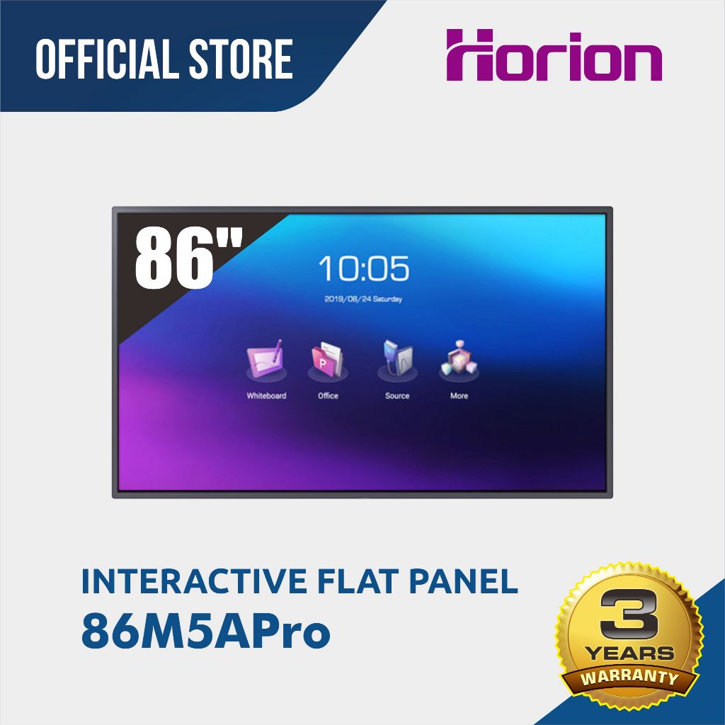PROMO CUCI GUDANG  HORION Interactive Flat Panel M5A PRO 86 inch 6IN1 - Horion IFP 86" M5A PRO led t