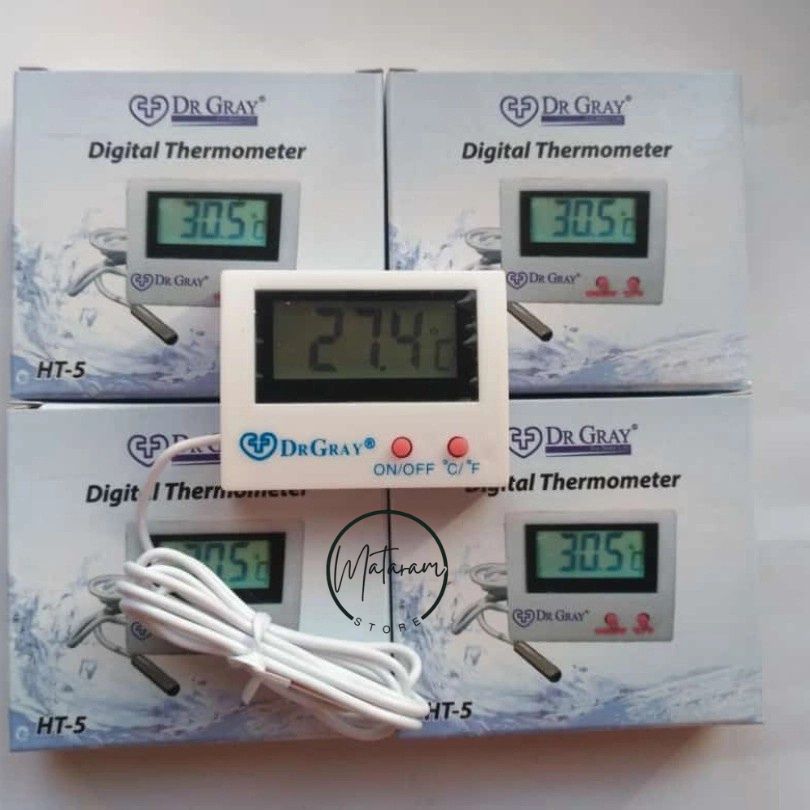 Termometer Digital HT5 DR GRAY  Termometer Chiller Aquarium HT 5