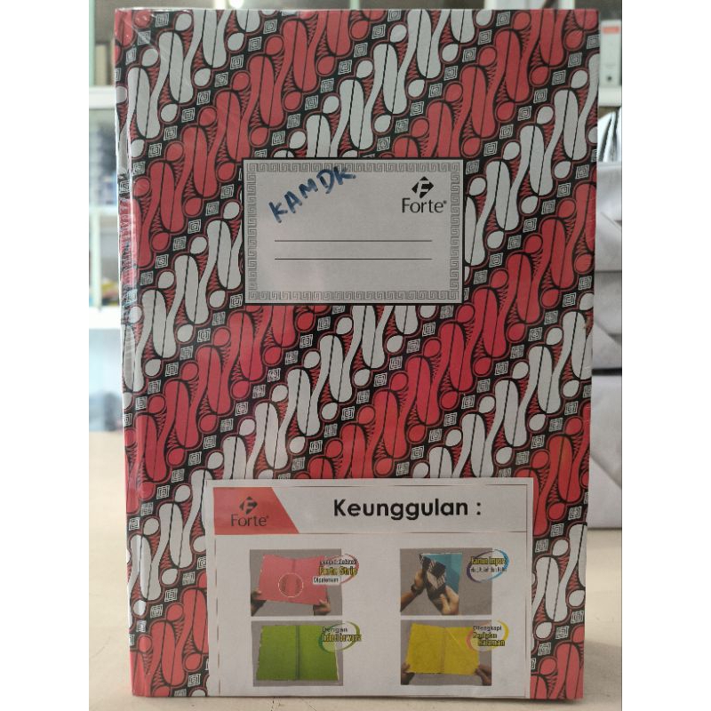 

Buku Tulis Hard Cover Forte isi 100lembar