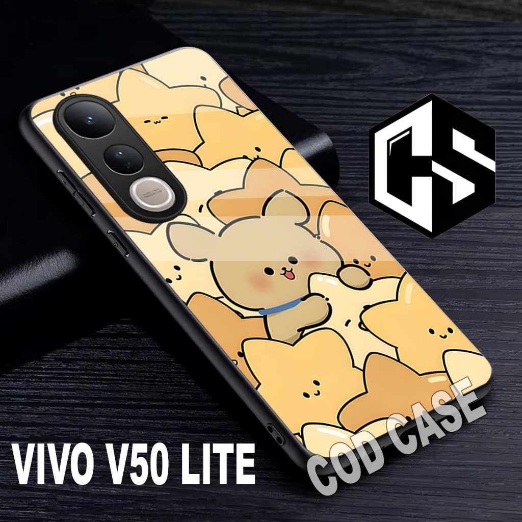 case Hp VIVO V50 LITE/motif couple/casing vivo v50 lite/casing/softcase/glitter/glossy/hardcase