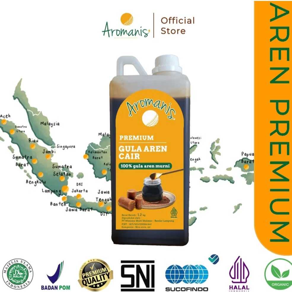 

Aromanis Gula Aren Cair Premium 1,2kg