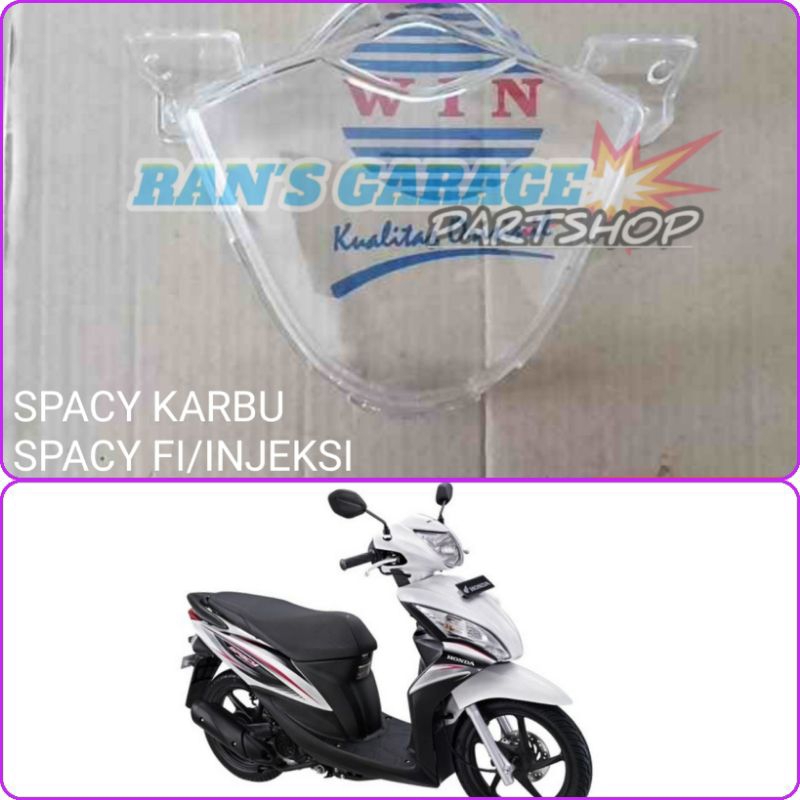 WIN MIKA KACA KM HONDA SPACY KARBU FI LAMA BARU LENS SPEEDOMETER SPEDOMETER KILOMETER SPACI OLD NEW 
