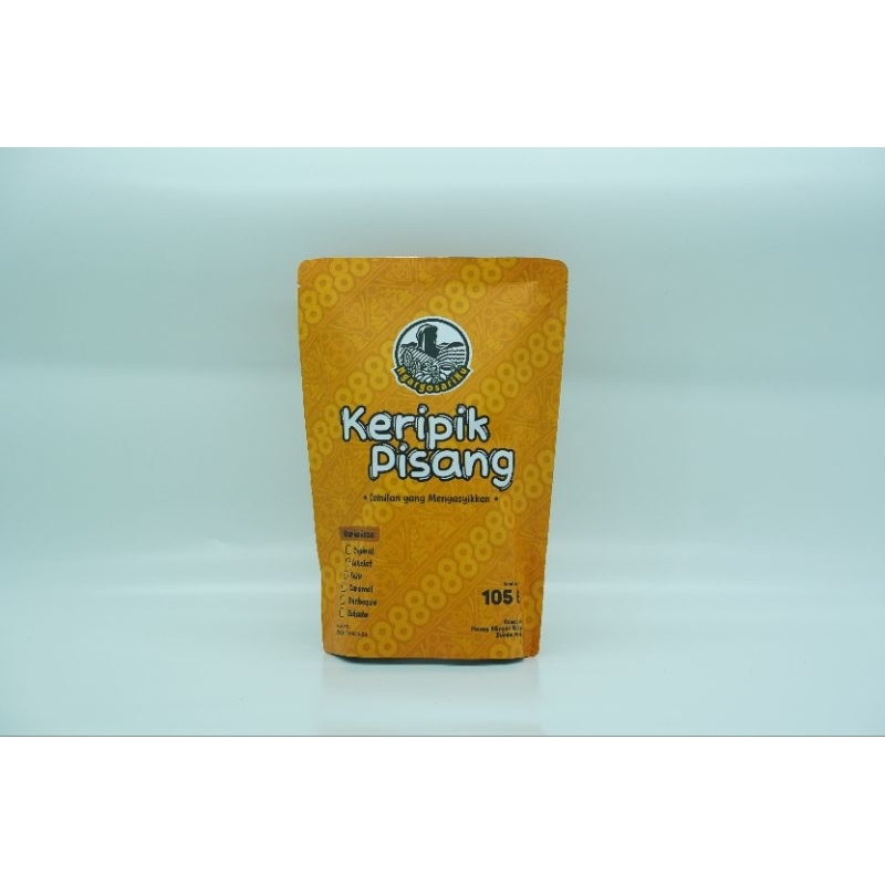 

105Gram keripik pisang Cokelat