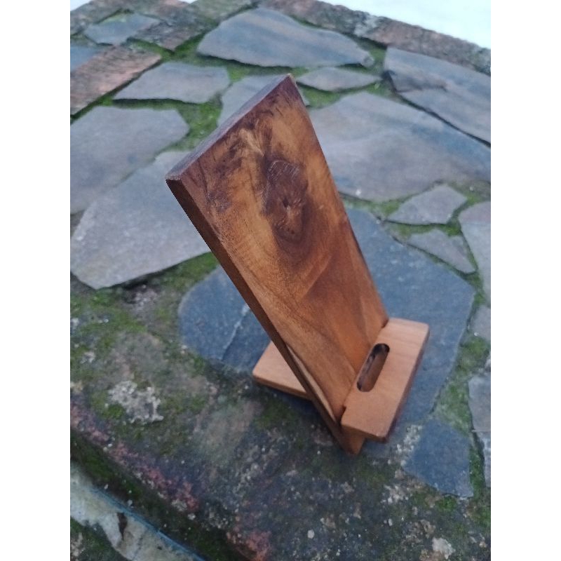 Stand Holder HP kayu