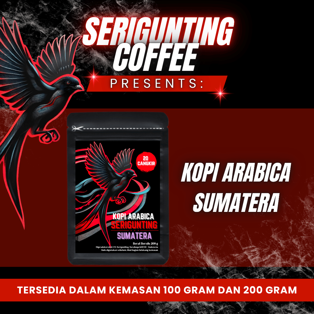 

Kopi Serigunting Arabica Sumatera