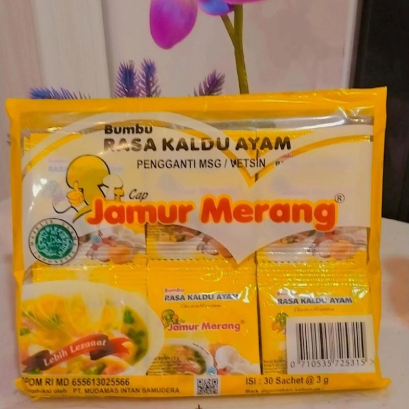 

jamur merang kaldu ayam