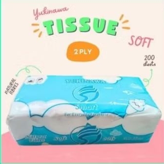 Tissue Facial Yukinawa 200 Sheet Lembut