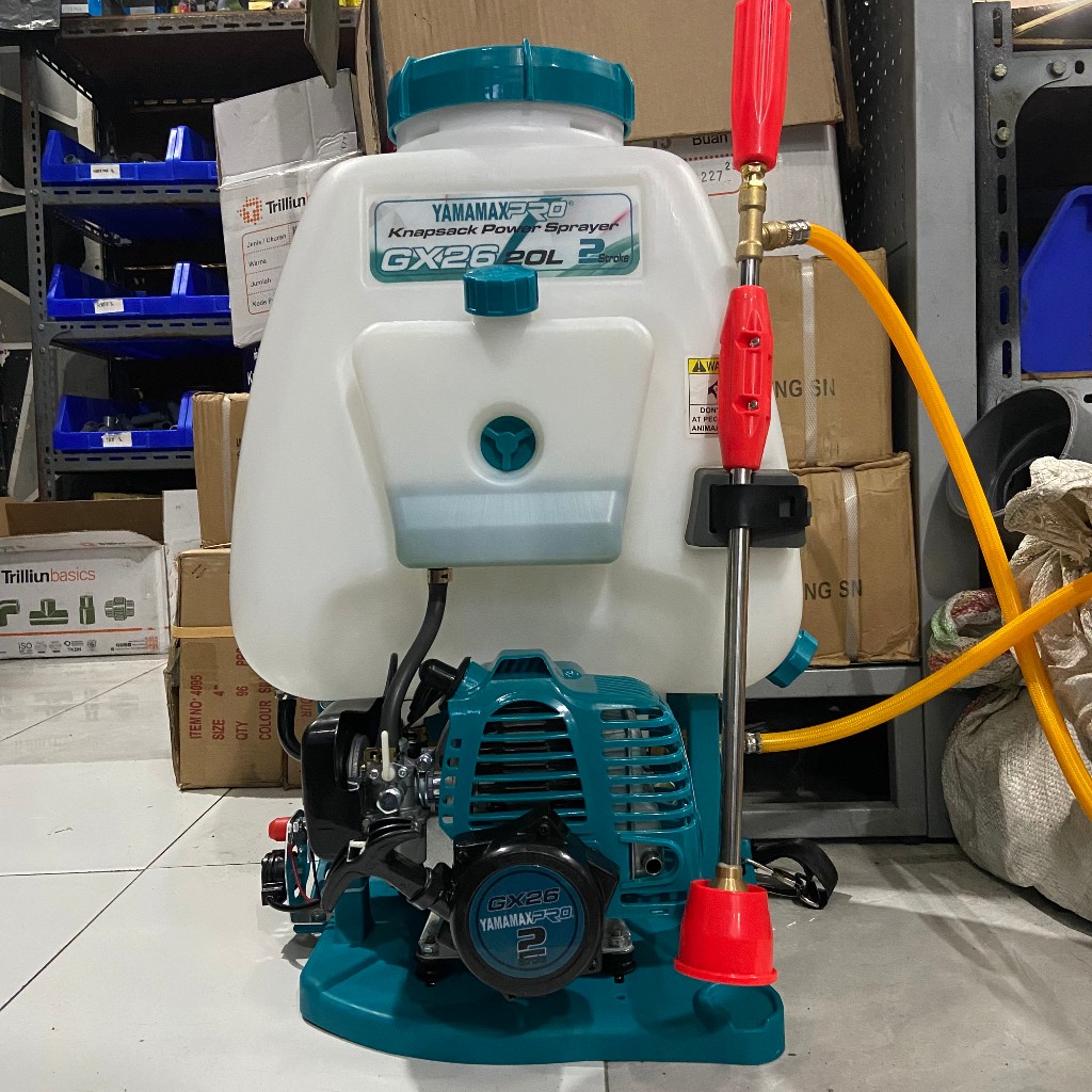 YAMAMAX PRO Mesin Semprot Hama GX26 Knapsack Power Sprayer 2 Tak 20L