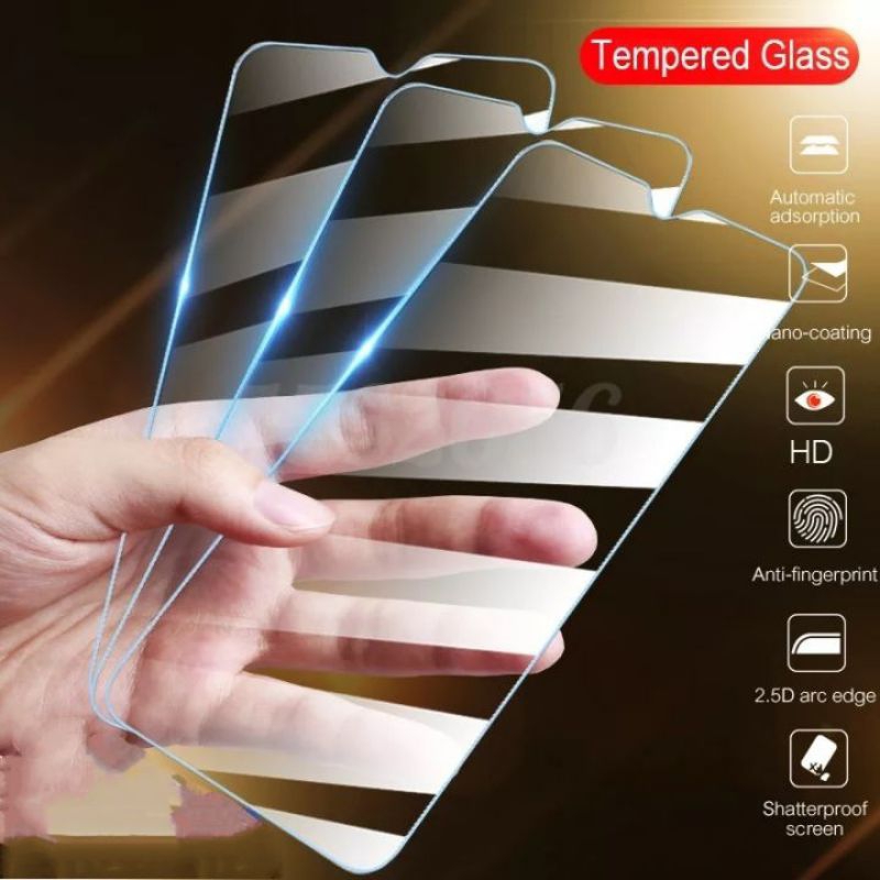 Anti Gores Bening Xiaomi Redmi Note 7 7 Pro 7s 8 8 Pro 6 Pro 4 4x 5 5A 5A Prime 5 Pro 3 Tg Tanpa Lis