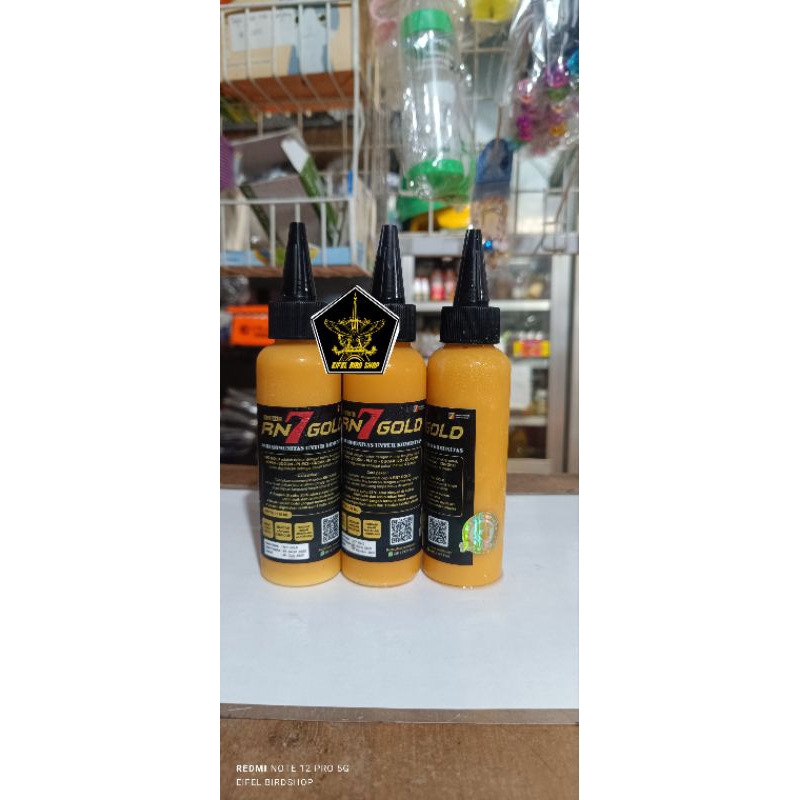 RAPID NEKTAR RN7 GOLD pakan burung kolibri ninja pleci dll