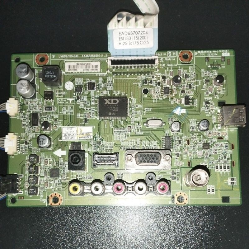 Main board TV LG 24 inch 23.6 inch Analog TV