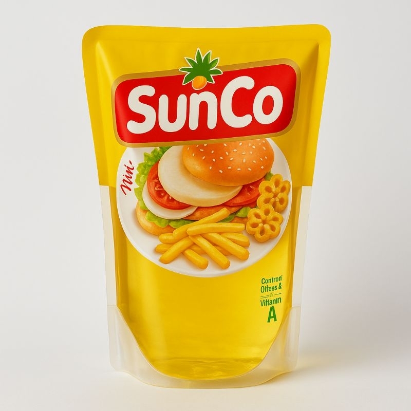 

Minyak goreng Sunco refill 1 liter murah