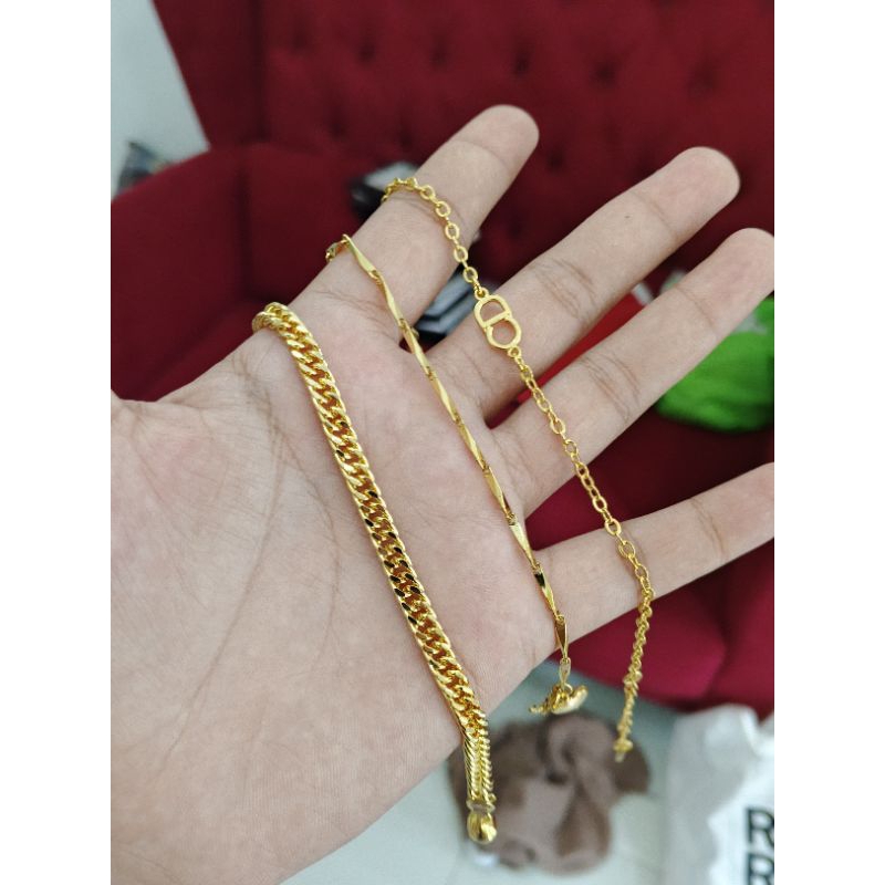 gelang lapis emas 24 k lebaran