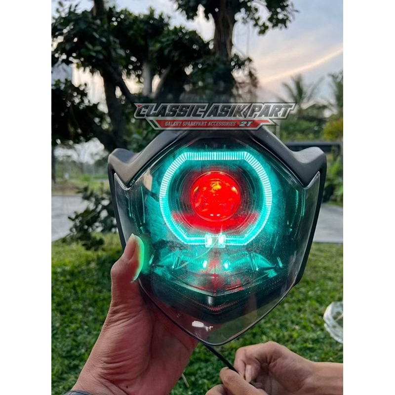 Reflektor Lampu biled Biled Vixion old lama 2012 Fullset