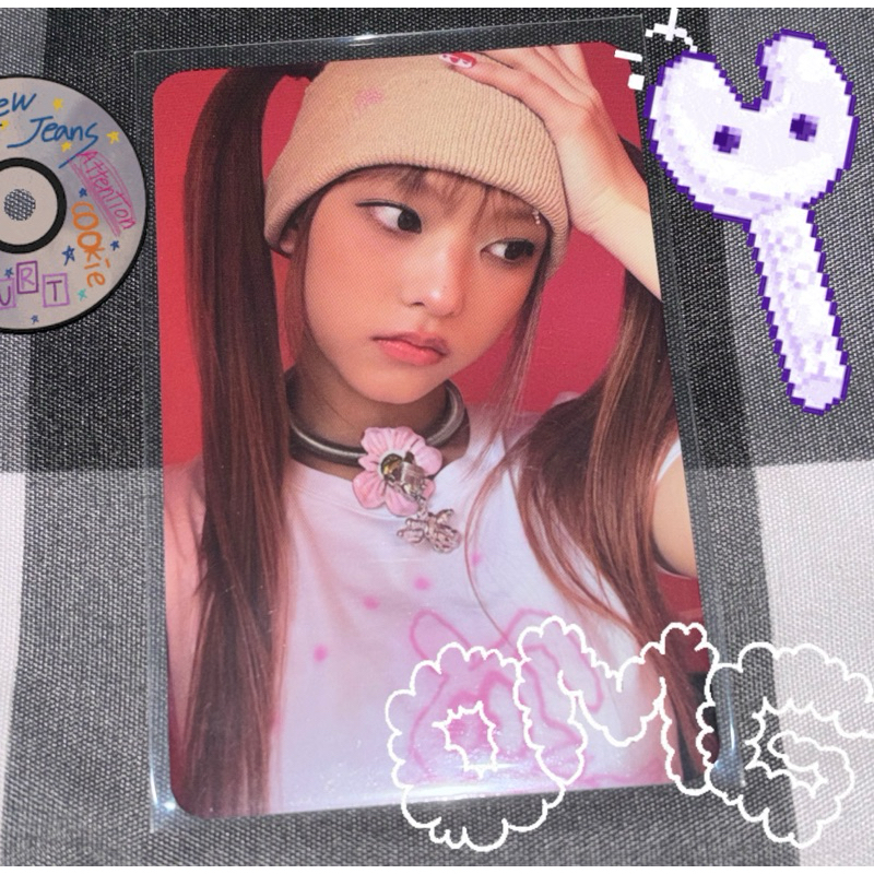 haerin newjeans omg photocard