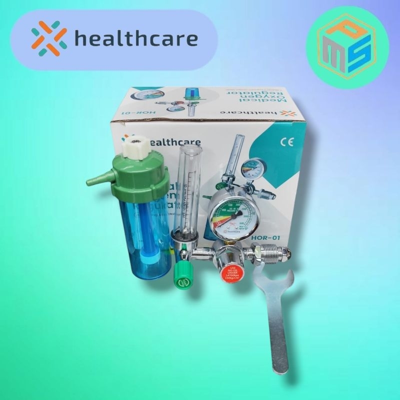 Regulator Oksigen Medis Healthcare  Regulator  Tabung Oksigen
