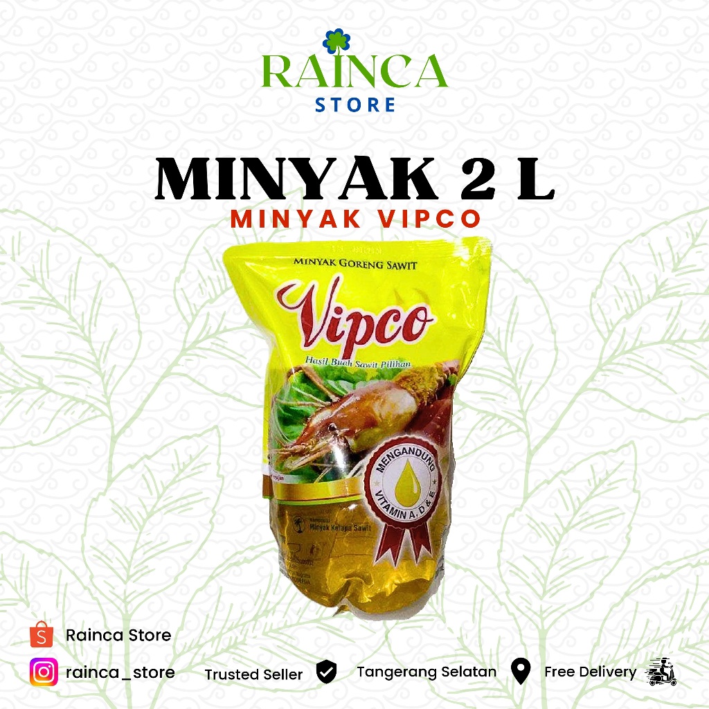 

Minyak Goreng Vipco 2 L 2 liter cooking oil tangerang selatan