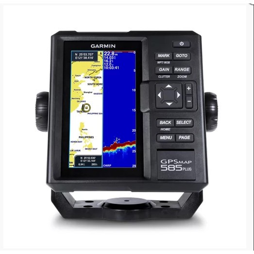 GPS-MAP Garmin Fishfinder 585 Plus + Transducer GT20-TM Garansi Resmi